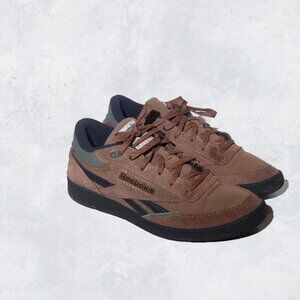 Reebok Club C Mid II 2 Revenge M 11 Brown Green Men Casual Shoes 100034038